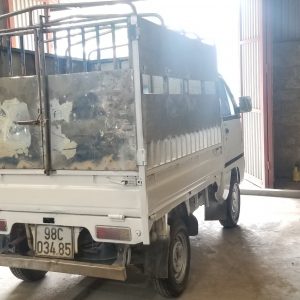 XE TẢI CŨ SUZUKI THÙNG MUI BẠT ĐỜI 2007