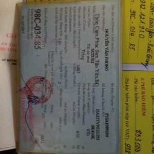 XE TẢI CŨ SUZUKI THÙNG MUI BẠT ĐỜI 2007