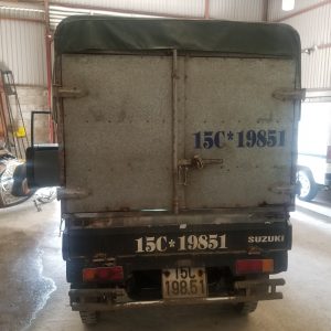 XE TẢI SUZUKI CŨ THÙNG MUI BẠT ĐỜI 2004